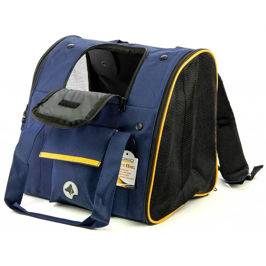 Сумка-переноска автокресло для животных Croci Scarlett 38x26x31 см синяя (C2178682) - фото 12