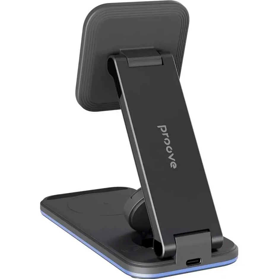 Зарядний пристрій Proove Energy Fold 3 in 1 black (WSEF15010001) - фото 2