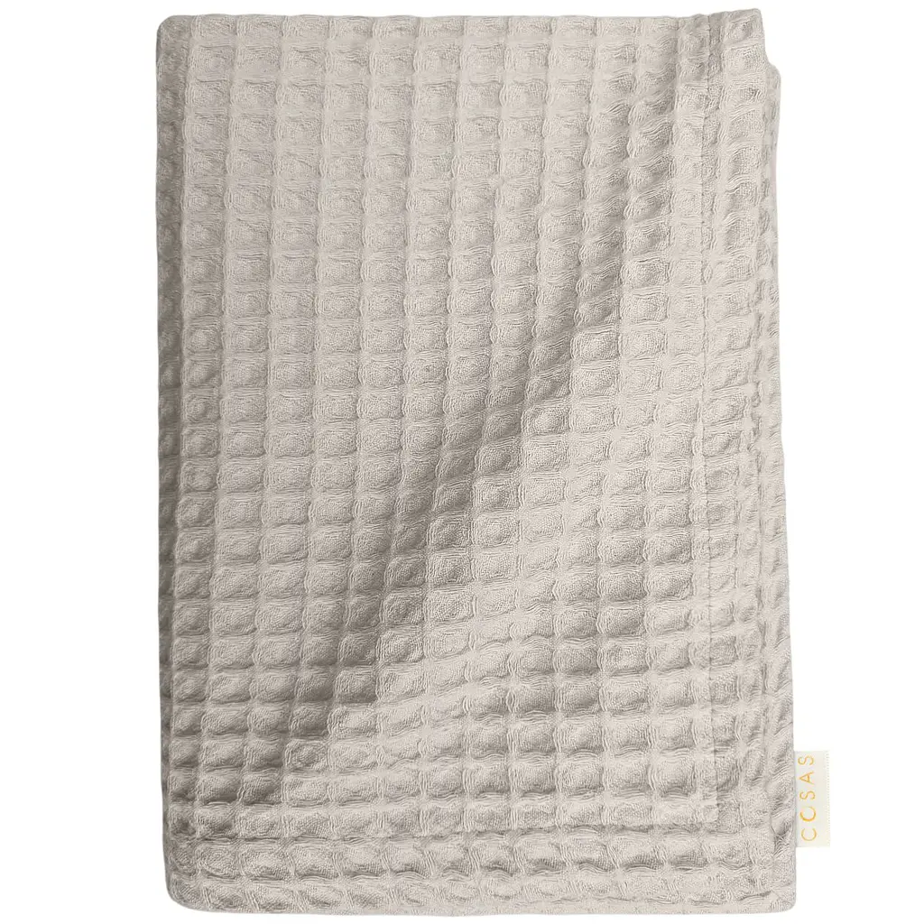 Набір рушників Cosas Cube White & Cube Coffe 2 шт. (SetTowel_95-SqWhite_130-SqCoffe) - фото 2
