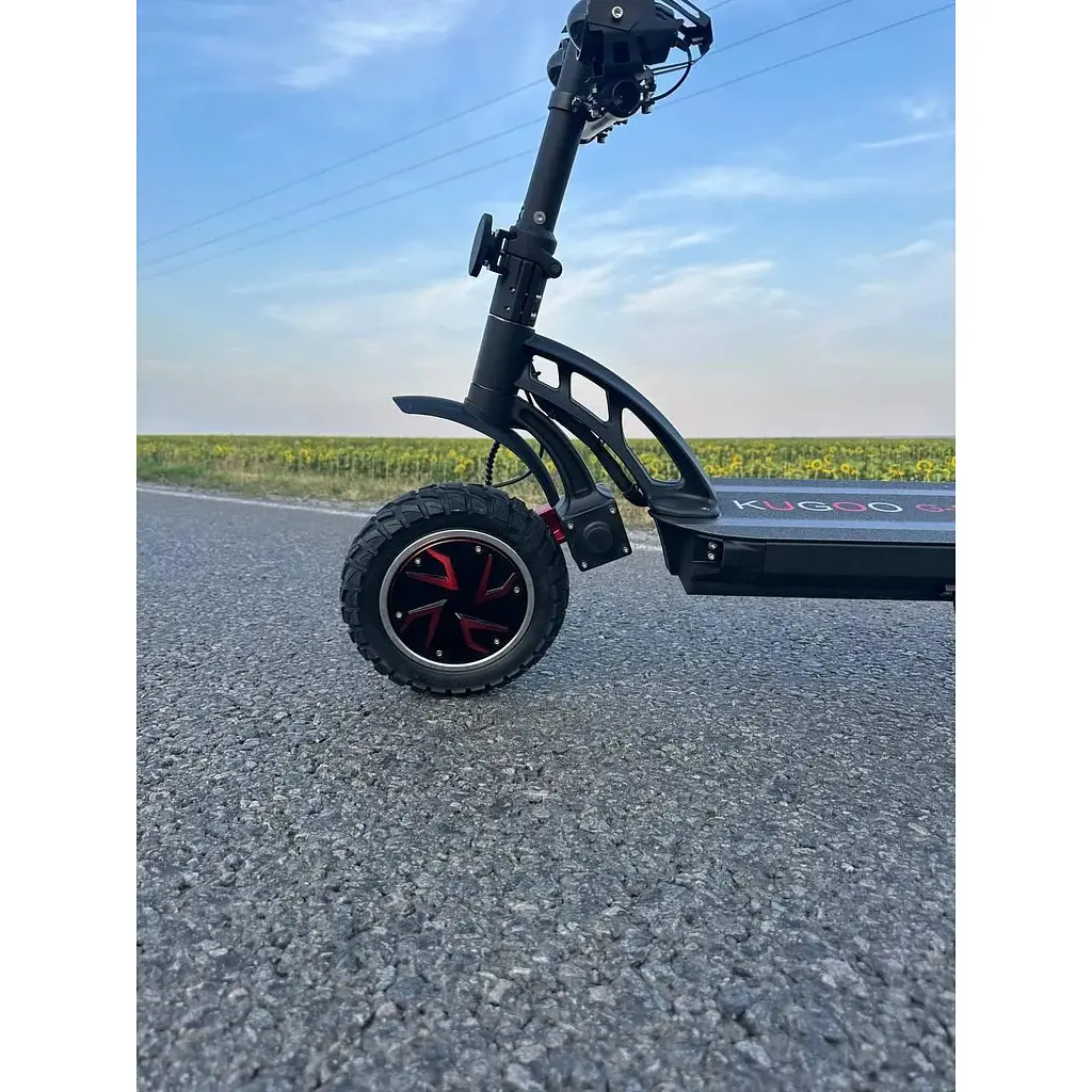 Електросамокат Двомоторний Kugoo G-Booster (2400W, 23Ah) з сидінням - фото 5