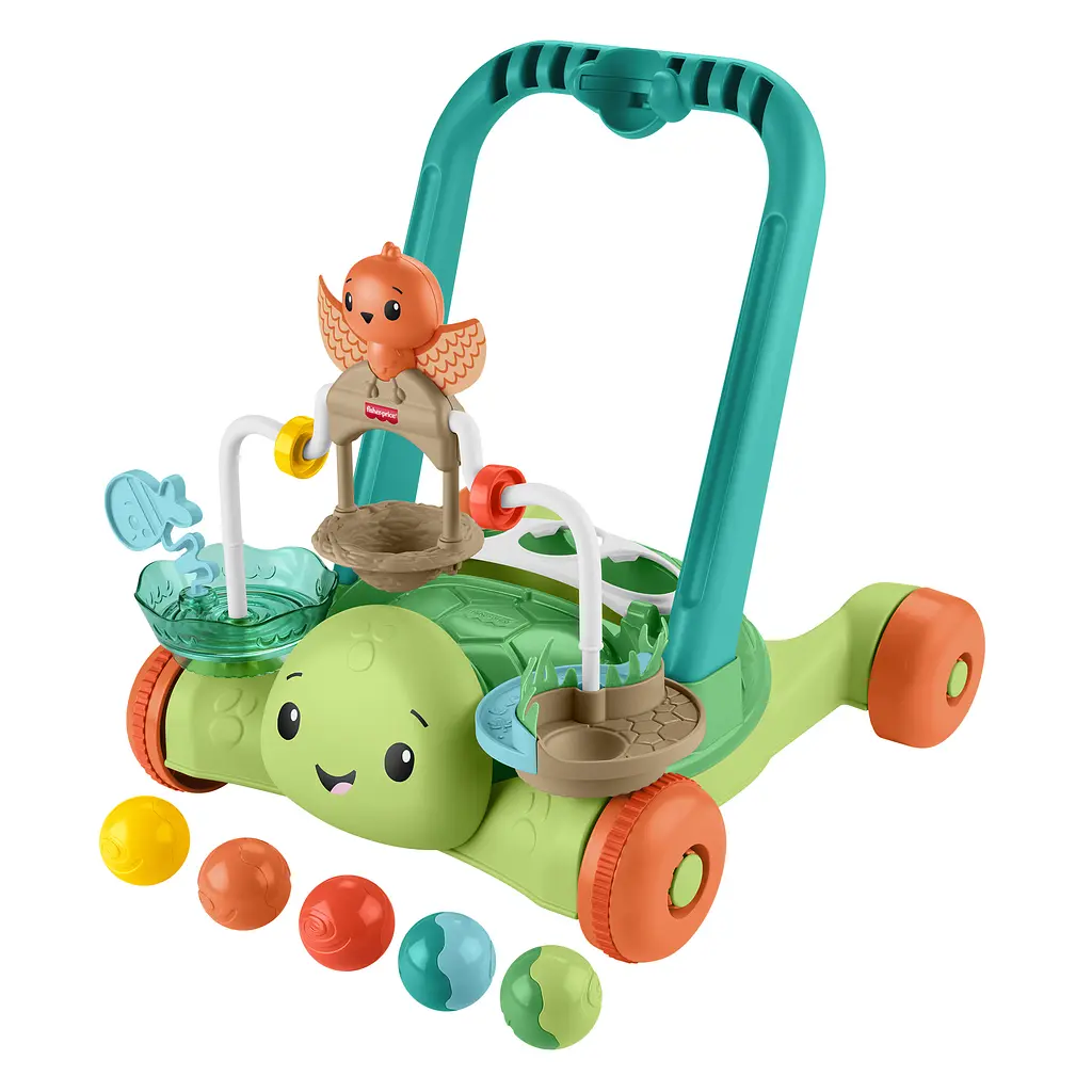 Інтерактивні ходунки Mattel Черепашка з кульками Fisher-Price (JKD63) - фото 5