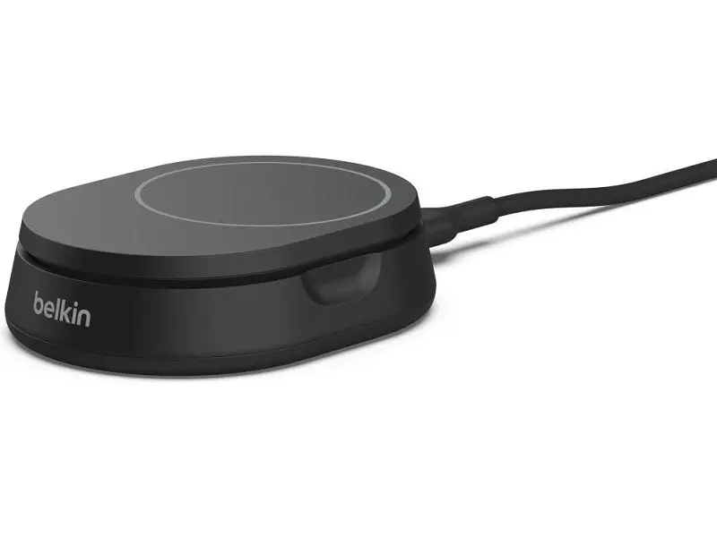 Бездротовий зарядний пристрій Belkin 15 Вт Magnetic Stand Qi2 Black (WIA008vfBK) - фото 6