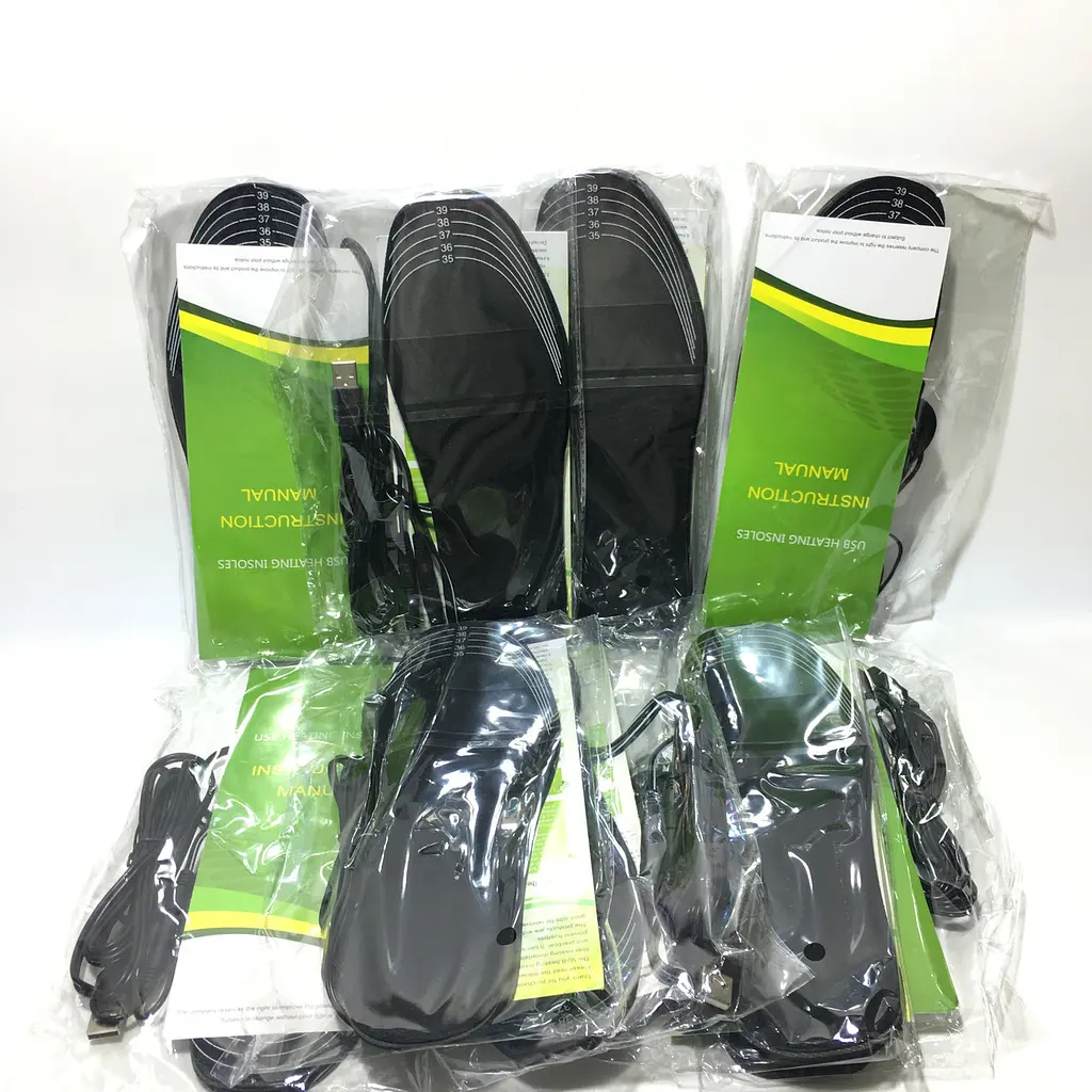 Стельки с подогревом от USB универсальные размер 35-40 - фото 10