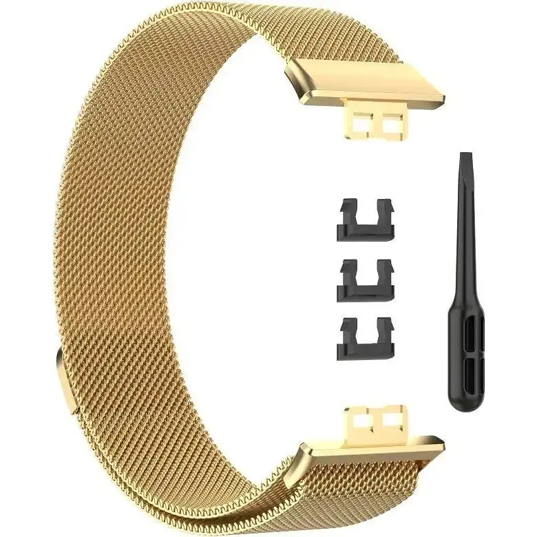 Браслет MilaneseBand для Huawei Watch Fit Gold - фото 2