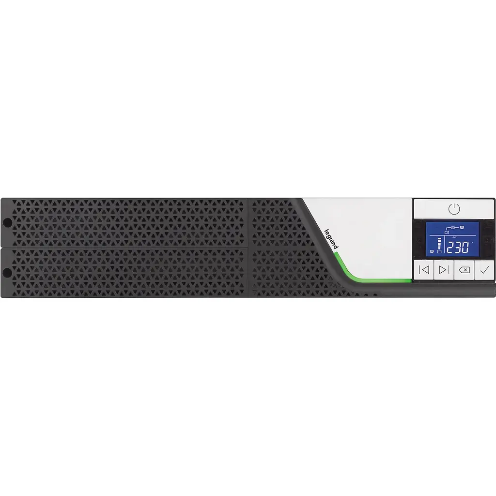 Джерело безперебійного живлення Legrand Keor SPE, 2200VA/1980W, RT2U, LCD, RS232, USB, EPO, 1xC19, 8xC13 - фото 2