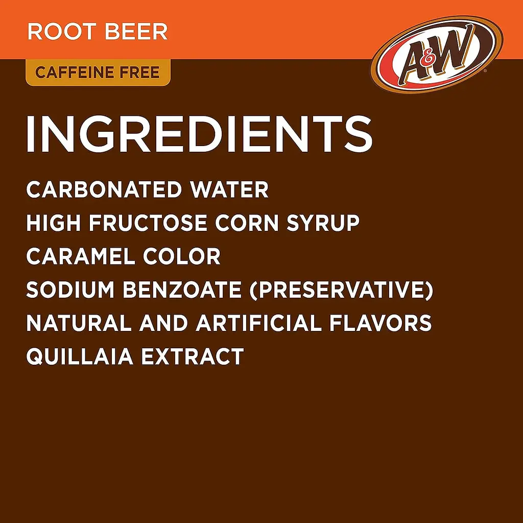Блок газованого напою A&W Root Beer 12х355 мл - фото 7