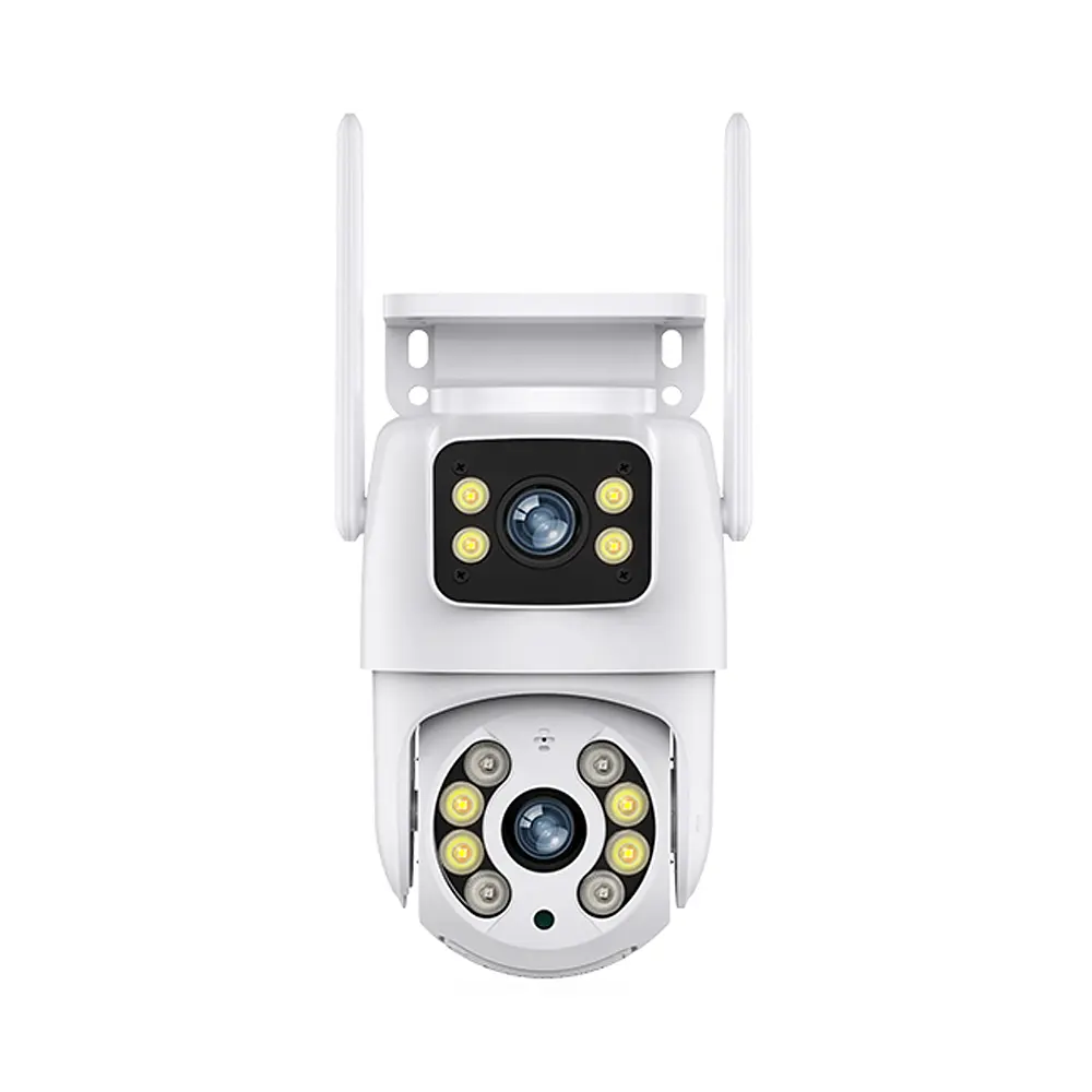 IP PTZ-відеокамера з WiFi 4Mp (2*2Mp) Light Vision VLC-9192WI/2C (Tuya) f=3.6mm+3.6mm, ІЧ+LED-підсвічування, з мікрофоном (75-00232) - фото 2