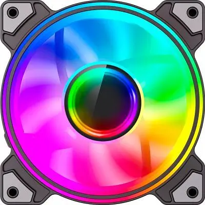 Кулер до корпусу Gamemax (Dual Ring Infinity BK) - фото 2