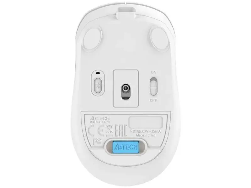 Миша A4Tech Fstyler FG10CS Air2 Grayish White - фото 9