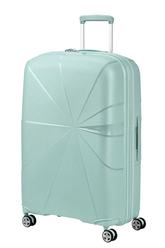 Валіза American Tourister STARVIBE METALLIC SURF BLUE 77х51х30(33) 77 См MD5*21004 - фото 5