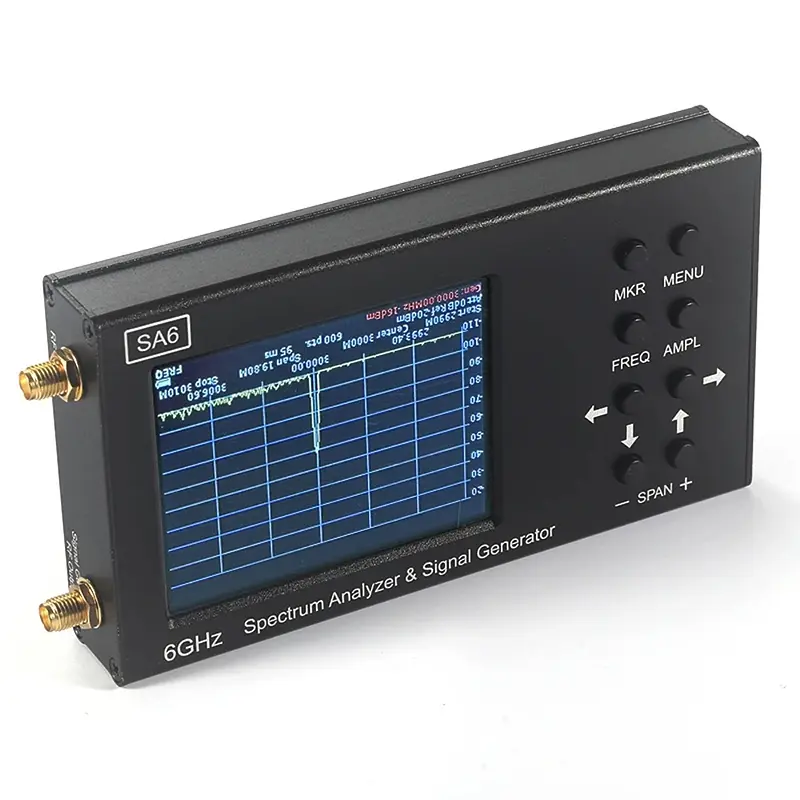 Аналізатор спектру RF сигналів 35 - 6200 МГц з трекінг-генератором Nectronix SA6 (101049) - фото 2