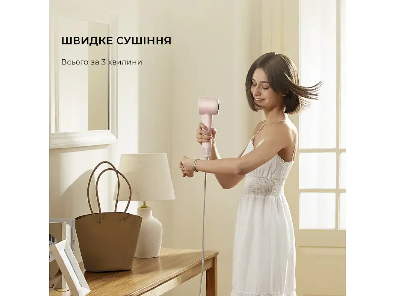 Фен Dreame Hair Dryer Gleam Pink (AHD12A-PK) - фото 4