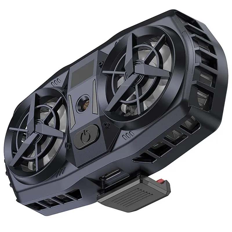 Охолоджуючий кулер для мобільного телефону Hoco GM36 Mustango Black - фото 3