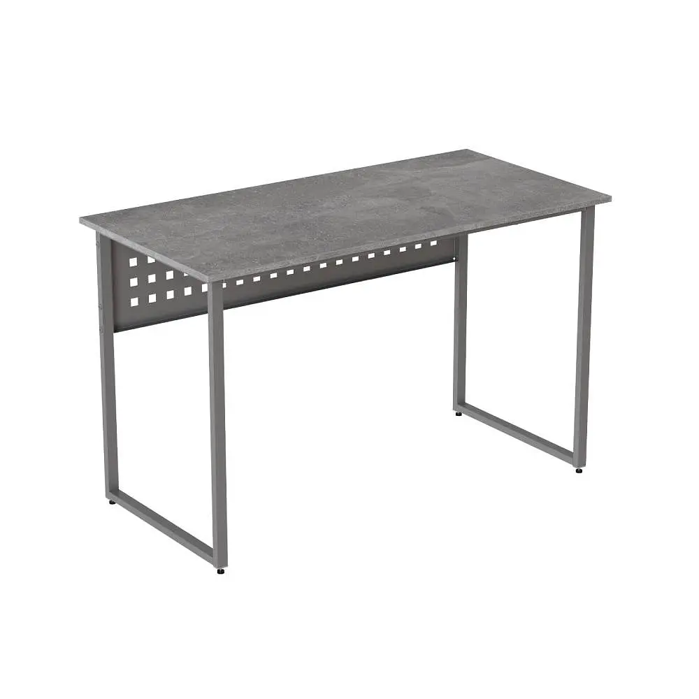 Стол письменный Майк Ferrum-decor 75x140x60 Серый металл ДСП Бетон 16 мм (FRD-106521) - фото 5