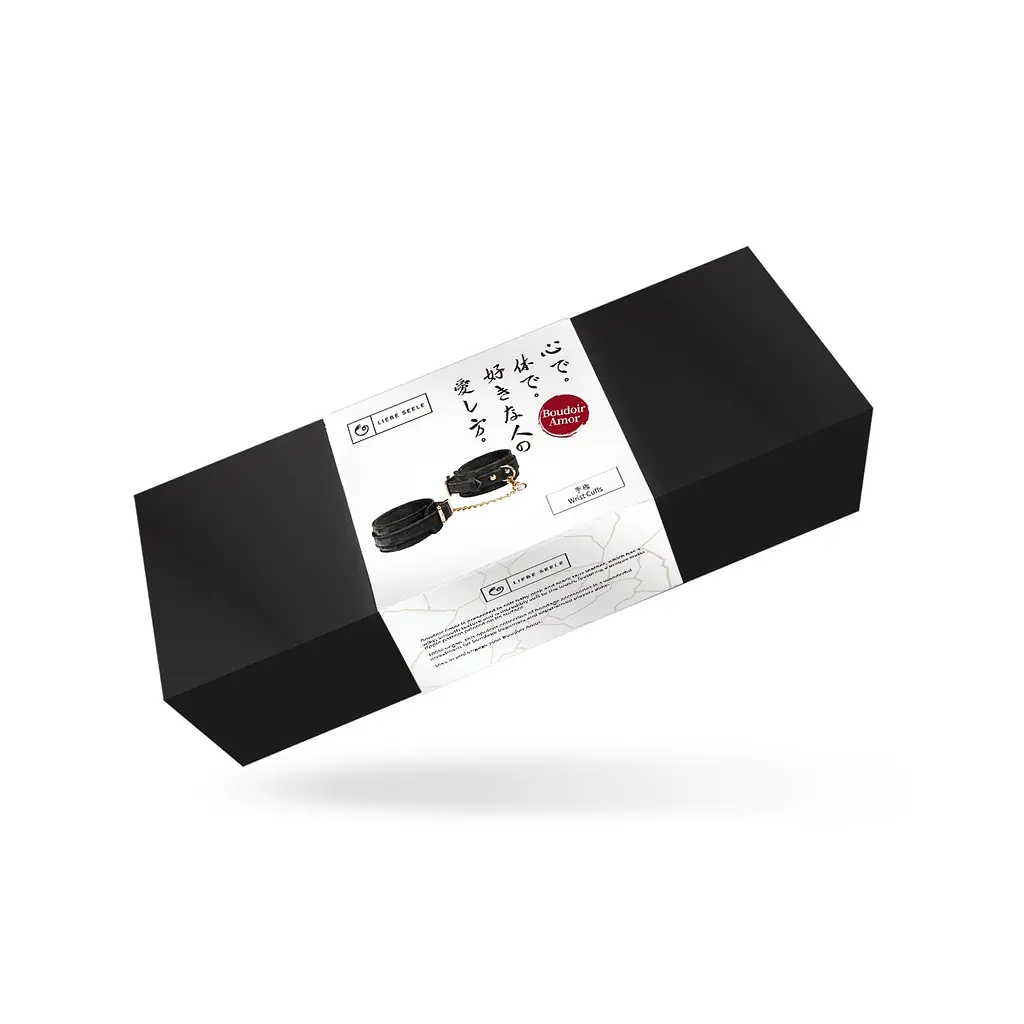 Наручники Liebe Seele Boudoir Amor Wrist Cuffs черный - фото 2
