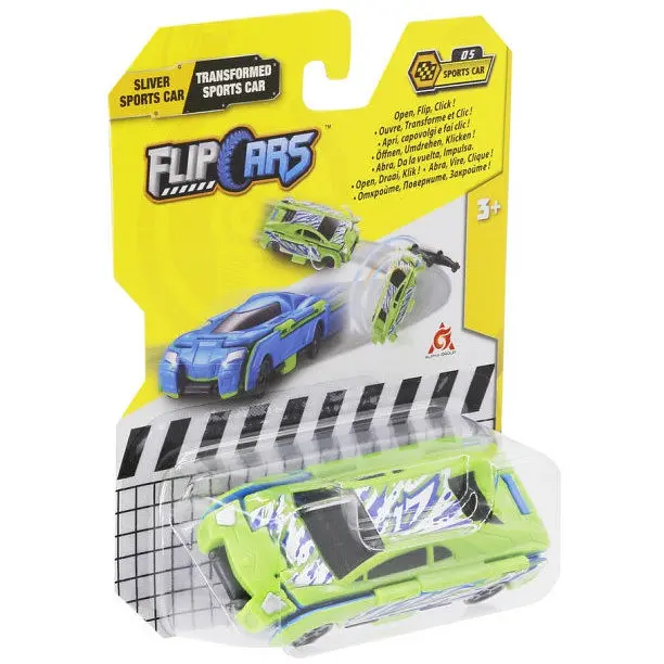 Машинка-трансформер Flip Cars 2 в 1 Спорткари Спорткар уламок і Спорткар трансформер EU463875B-05 - фото 5