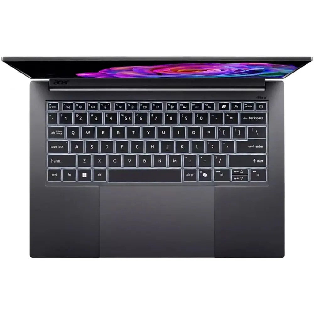 Ноутбук ACER Swift X 14 AI OLED SFX14-61G-R6EF, AMD Ryzen AI 7 350 до 5.0GHz, 14.5" 2.8K Touch, 32GB, SSD 2TB, NVIDIA GeForce RTX 5060 8GB, Windows 11 Home - фото 4