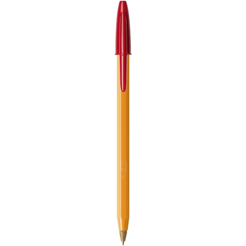 Ручка кулькова BIC Orange Original Fine, 0,36 мм, червоний, 20 шт. (8099241) - фото 2