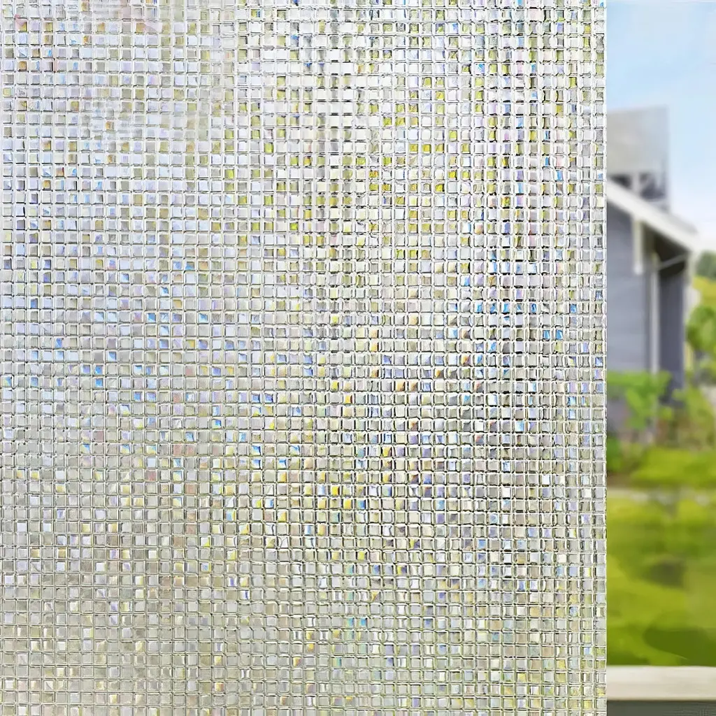 Плівка самоклеюча Mosaika PVC 200×60 см, декоративна, прозора, для вікон з візерунком - фото 3