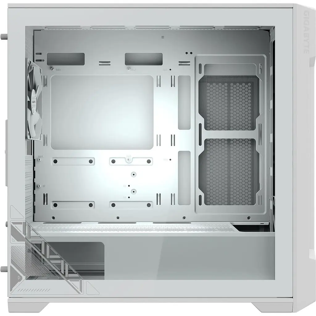 Корпус Gigabyte C102 Glass Ice без блока питания, белый (GB-C102GI) - фото 13