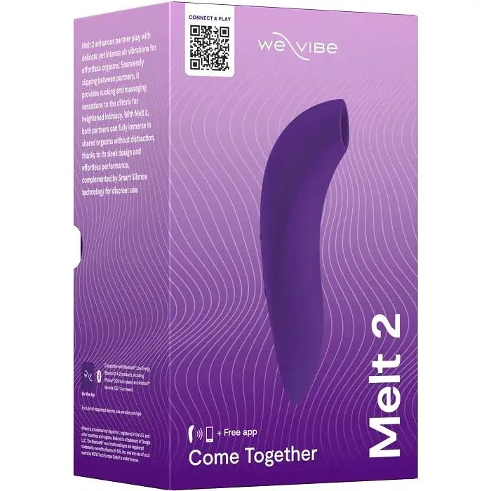 Вакуумный стимулятор We-Vibe Melt 2 (Purple) - фото 10
