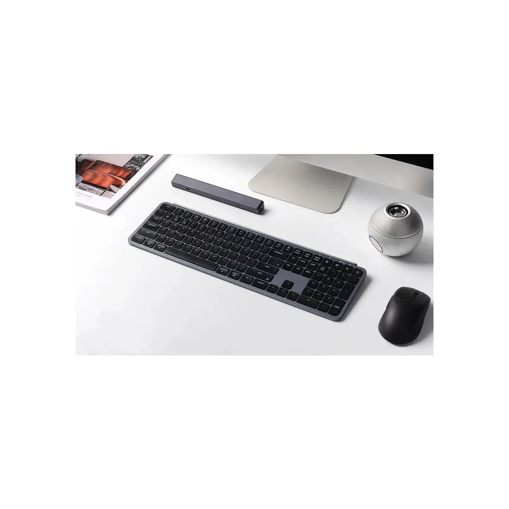 Клавіатура Keychron B6 Pro Wireless/Bluetooth/USB UA Space Gray (B6P-K1-UA) - фото 11