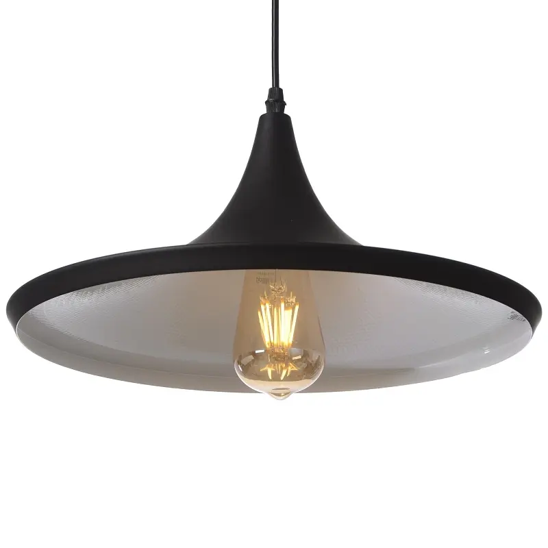 Люстра Brille подвесная лофт для кухни E27 60W BK (BL-385S/1) - фото 2