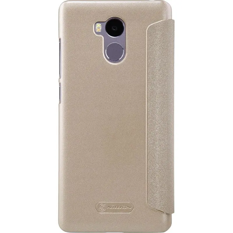 Чохол-книжка Nillkin Sparkle case Xiaomi Redmi 4 Prime Gold - фото 2