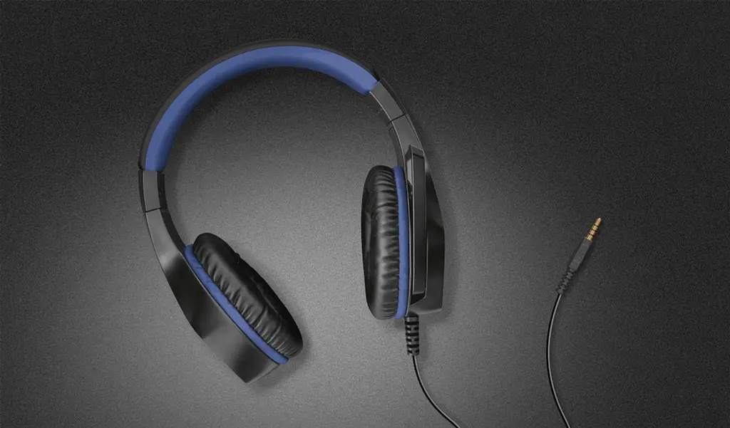 Гарнитура игровая Trust GXT 404B Rana Gaming Headset for PS4 3.5 мм BLUE (23309_Trust) - фото 2