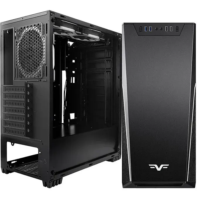 Корпус Frime Mark III Black (MarkIII-U3-GLS-3RGBF-WP) - фото 6