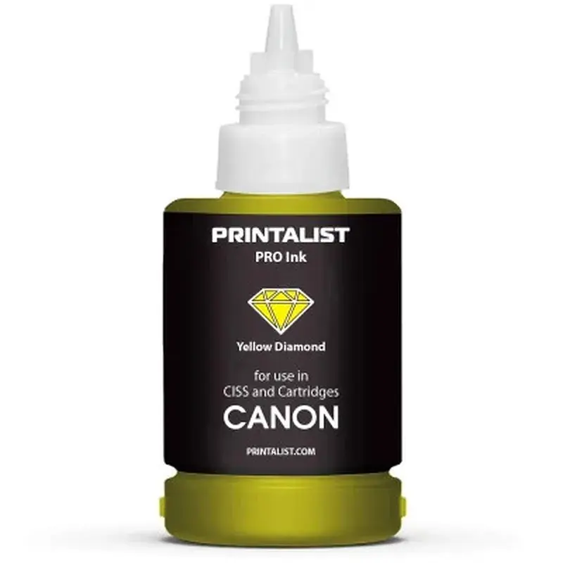 Чорнило Printalist Canon 140г Yellow (PL-INK-CANON-Y) - фото 2