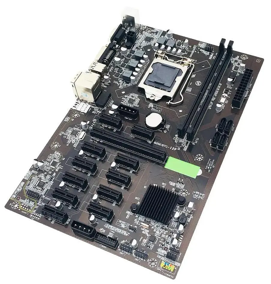 Материнська плата Lapsaipc B250 BTC-12P (B250 BTC-12P) (Socket 1151, Intel B250, ATX) Б/в - фото 2