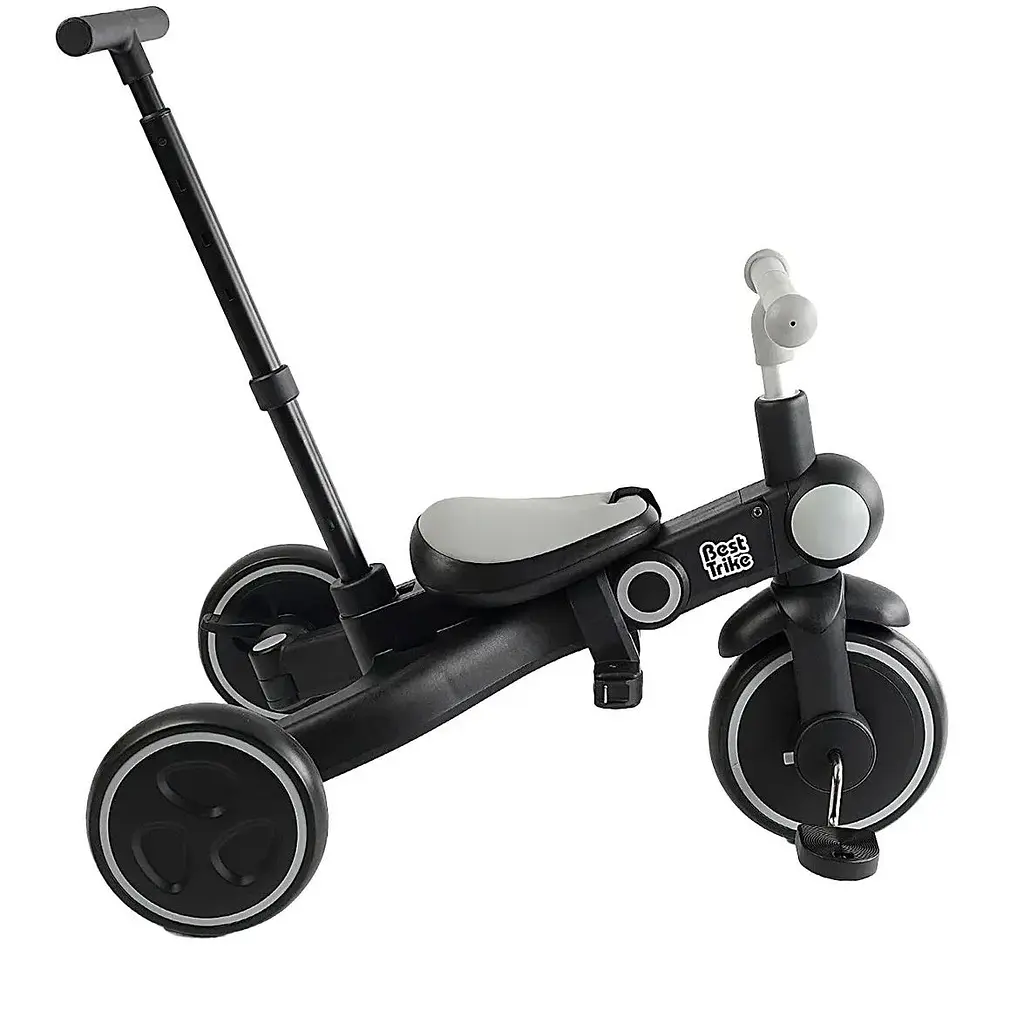 Триколісний велосипед 4 в 1 Best Trike ЦБ-00275139 сірий - фото 7