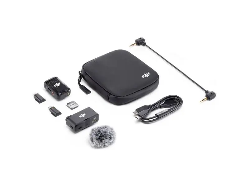 Мікрофонна радіосистема DJI Mic 2 Basic (1 TX + 1 RX) CP.RN.00000327.01 (6941565971371) - фото 7