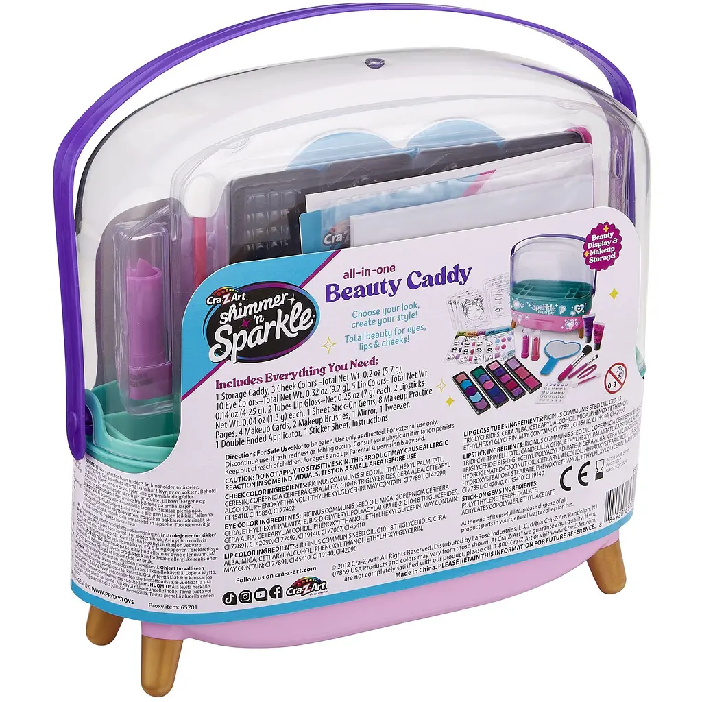 Набор детской косметики Cra-Z-Art All in one Beauty Caddy (65701CRA) - фото 8