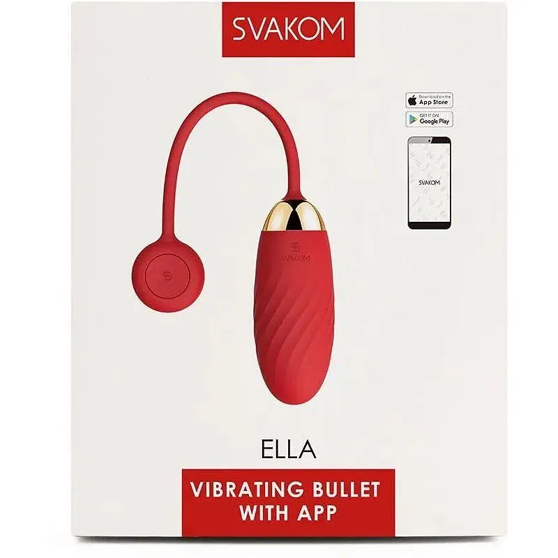 Виброяйцо Svakom Ella Red - фото 8