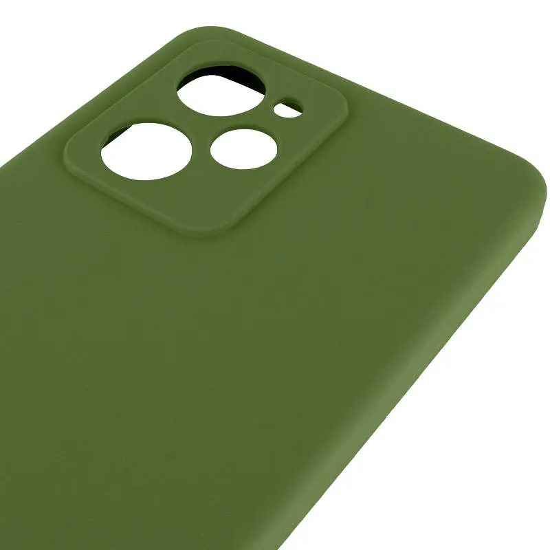 Чохол Silicone Cover Ummi Lakshmi Full Camera (AA) для Xiaomi Poco X5 Pro 5G Зелений / Dark green - фото 4