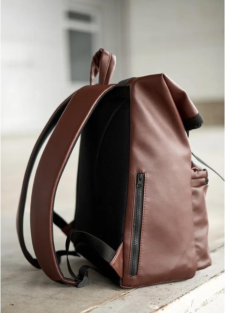 Мужской рюкзак ролл Sambag RollTop LTT шоколадный 41 x 30 x 16 см (24238020m) - фото 2