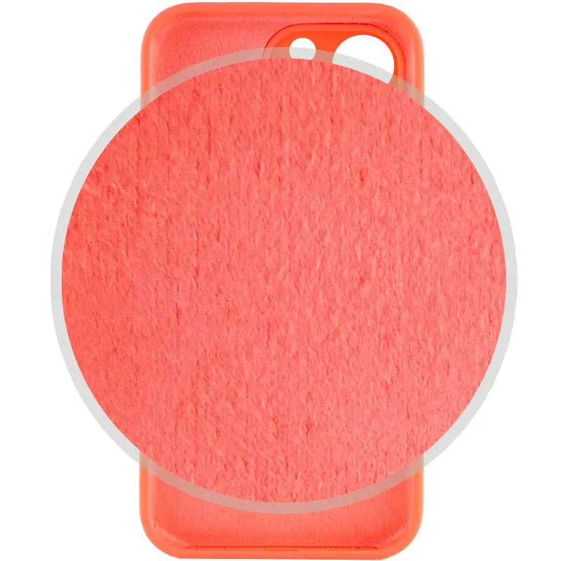 Чохол Silicone Case Full Camera Protective AA для Apple iPhone 14 Pro 6.1" Помаранчевий / Pink citrus - фото 3
