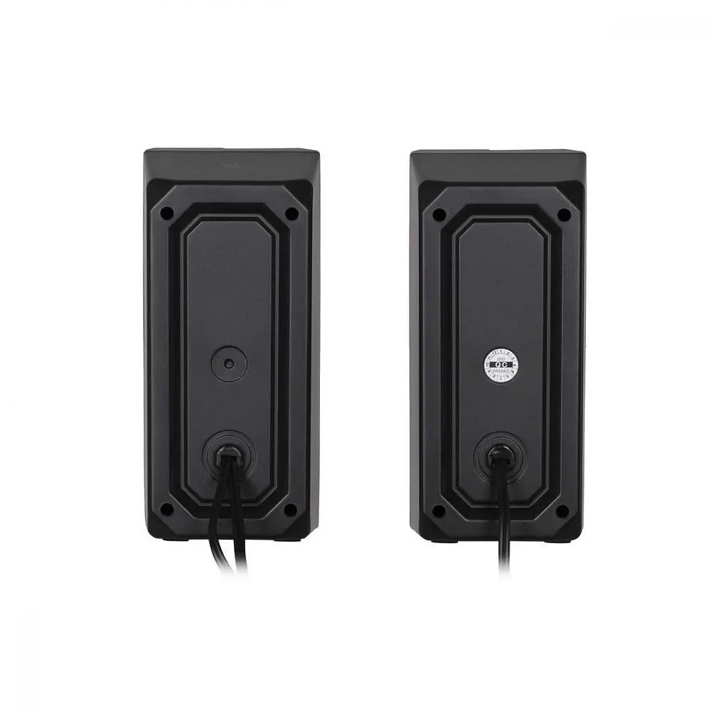 Мультимедійна акустика 2E PCS233 RGB 2.0 USB Black (2E-PCS233BK) - фото 4
