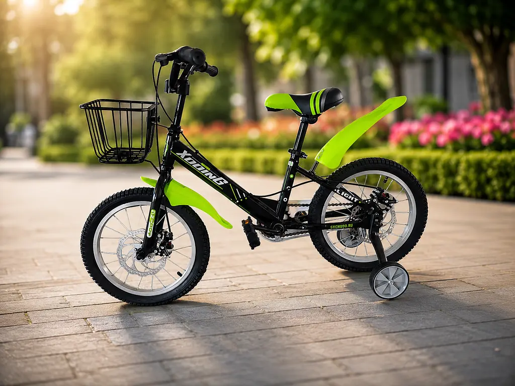 Велосипед XDDING R20 / Дитячий велосипед з кошиком