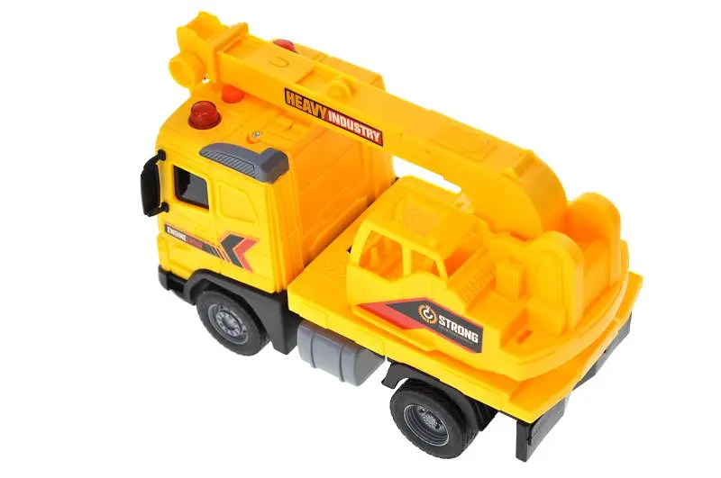 Іграшкова машинка вантажівка будівельна техніка інерційна City Working Truck Cars JS201 в коробці р.41х29х12, 5см - фото 6