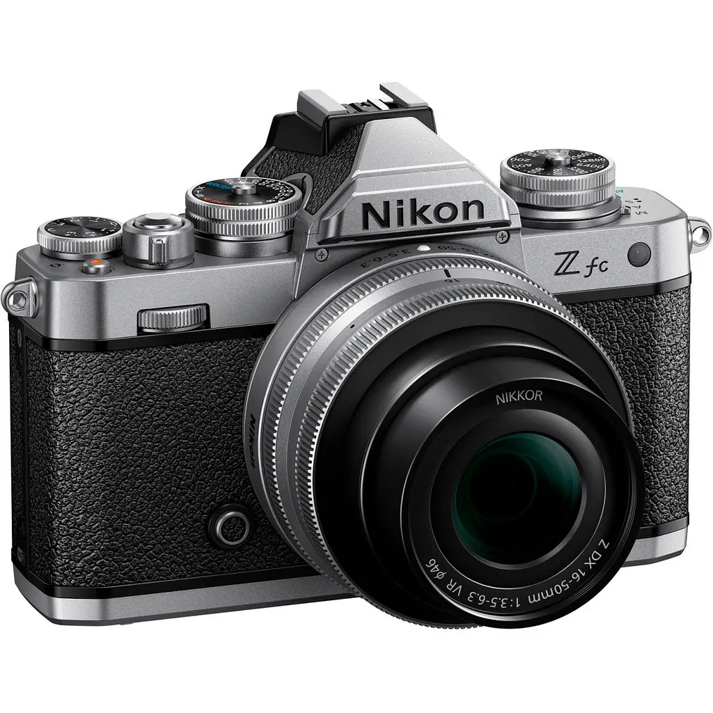 Бездзеркальний фотоапарат Nikon Z fc Kit DX 16-50mm f/3.5-6.3 VR + DX 50-250mm f/4.5-6.3 VR Silver (VOA090K003) [105400] - фото 4