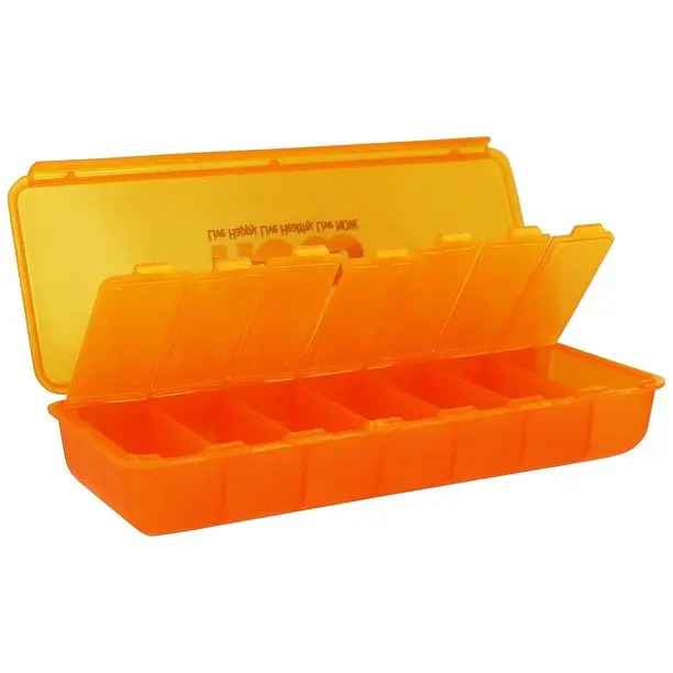 Таблетница NOW 7-day pill box, Orange - фото 3