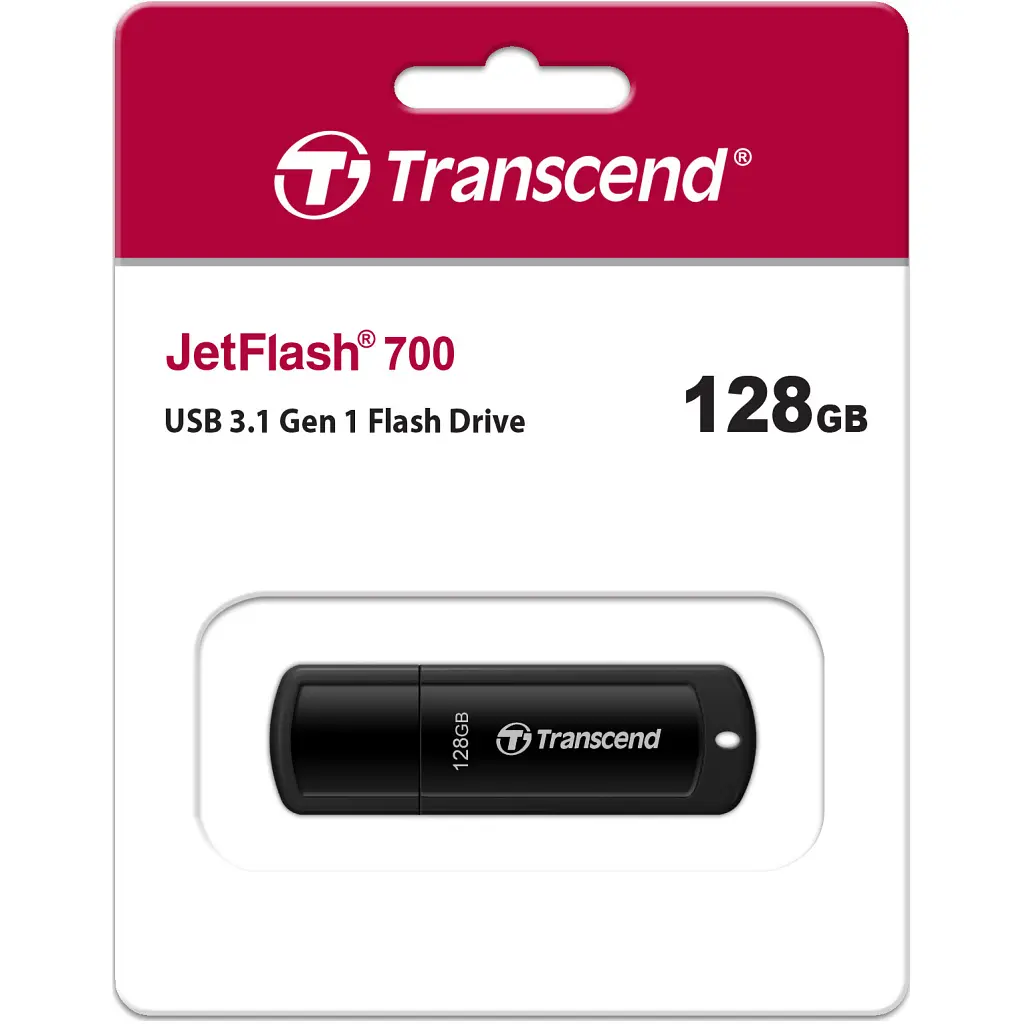 USB флеш накопитель Transcend 128GB JetFlash 700 USB 3.0 (TS128GJF700) - фото 3