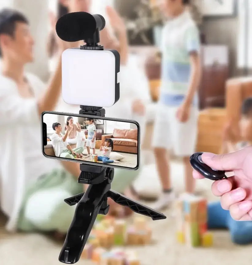 Комплект для відеоблогінгу No Brand Video Making Kit AY49 Чорний (2104619152) - фото 3