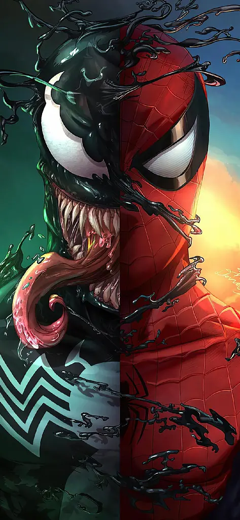 Дерев'яний класичний пазл Venom X Spidey, А5, Дерев'яна коробка 35 елементів - фото 2