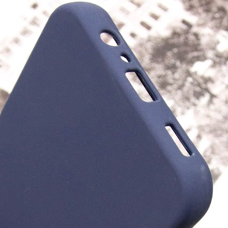 Чехол Lakshmi Silicone Cover Full Camera AAA with Logo для Samsung Galaxy A15 4G/5G/M15 5G Темно-синий/Midnight blue - фото 7