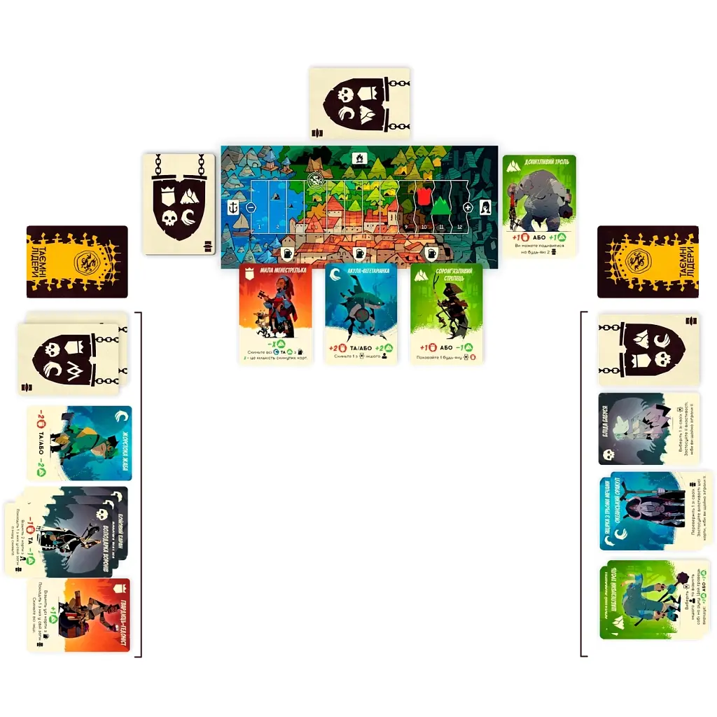 Настільна гра Geekach Games Таємні лідери (Hidden Leaders) (укр.) (GKCH034HL) - фото 4