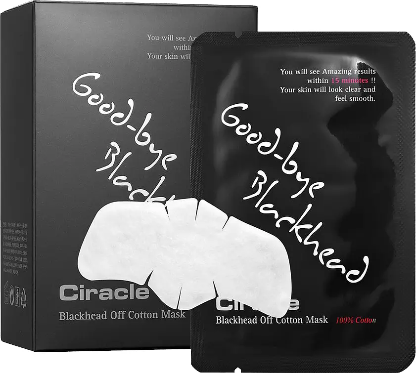 Набор поштучных патчей Ciracle Blackhead Off Cotton Mask для очищения пор 100 мл (20 шт. х 5 мл) - фото 2
